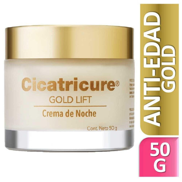 Cicatricure Gold Lift Night Cream(50Gr / 1.76Oz) Hydrate, Nourish and Reduce Signs of Aging