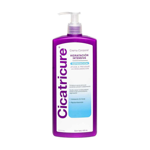 Cicatricure Intensive Hydration Cream(400ML/13.52FL Oz) Moisturize, Nourish & Protect Your Skin